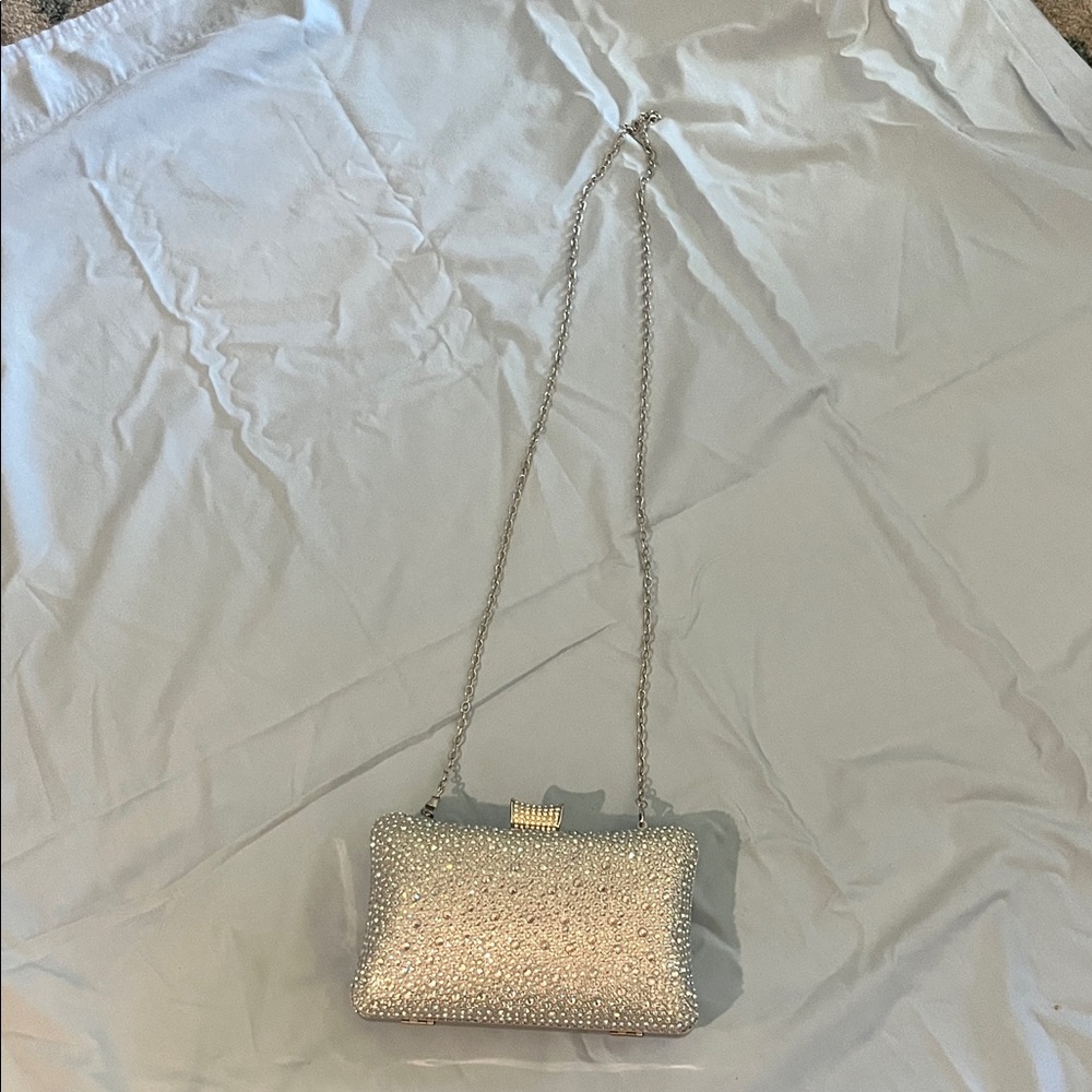 Elegant Silver Women's Bag